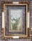 VERY NICE ORNATE FRAMED FLORAL ARTWORK