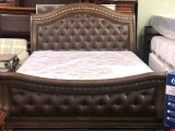 MAGNIFICENT KING SLEIGH BED  - BED FRAMED ONLY - GREAT QUALITY ($1,899.00)