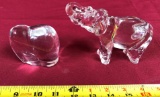 BACCARAT CRYSTAL ELEPHANTS