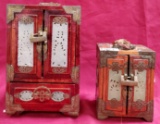 LOT OF (2) ASIAN VINTAGE JEWELRY BOXES