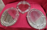 LOT OF (3) VINTAGE VENETIAN MIRRORS