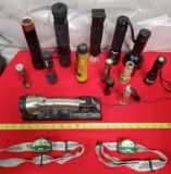 LARGE LOT OF FLASHLIGHTS