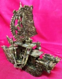CARVED SAIL BOAT - SEE PICS FOR DETAILS