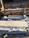 (2) LARGE PALLETS OF MARBLE - FIREPLACE MANTLES ALL AS-IS