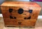 PINE ANTIQUE STORAGE CHEST - SEE PICS FOR DETAILS