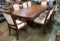 FORMAL DINING TABLE & 8 CHAIRS - LIKE NEW CONDITION