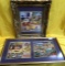 GOLD FRAMED , PURPLE MATTED JEWISH ARTWORK BY - SEE PICS FOR DETAILS