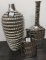 NEW WMC DESIGNER SET OF (3) SILVER COLOR VASES BY THREE HANDS CORP ($164.00)