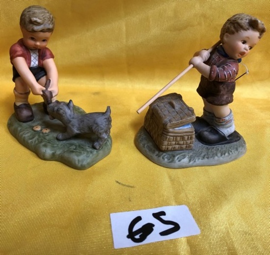 LOT OF (2) GOEBEL FIGURINES - SEE PICS FOR DETAILS