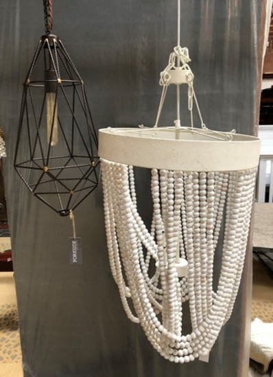 LOT OF (2) NEW WMC CHANDELIERS - SEE PICS FOR DETAILS