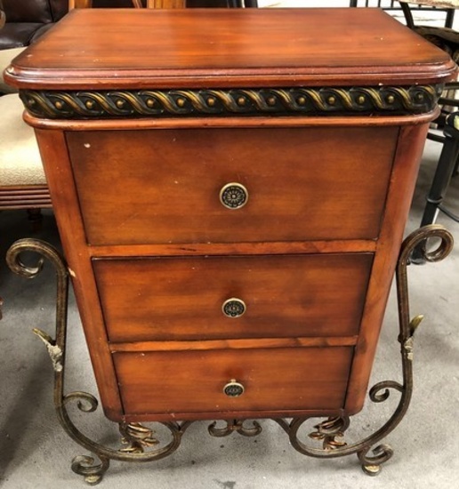 ADORABLE 3 DRAWER END TABLE