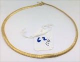 14 KT YELLOW GOLD ITALIAN DESIGN NECKLACE 15 GRAMS
