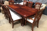GORGEOUS FORMAL DINING ROOM TABLE & 8 CHAIRS