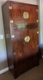 ANTIQUE ASIAN ARMOIRE FROM RED ROCK ESTATE