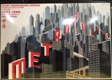 METROPOLIS BY BORIS BILINSKY FRAMED ARTWORK - SEE PICS FOR DETAILS