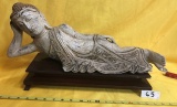 BUDDHA NAPPING SCULPTURE - SEE PICS FOR DETAILS