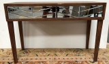 NEW WMC DESIGNER MIRROR DRAWER CONSOLE TABLE BY THREE HANDS CORP ($910.00)
