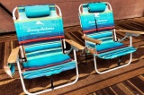 LOT OF TWO TOMMY BAHAMAS CHAIRS