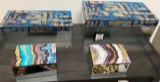 NEW WMC DESIGNER SET OF (4) JEWELRY BOXES BY THREE HANDS CORP ($167.00)