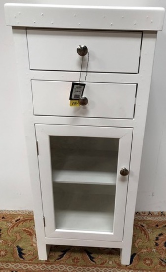 NEW ,WMC CENTER CABINET WITH MARBLE TOP BY THREE HANDS CORP ($280.00)