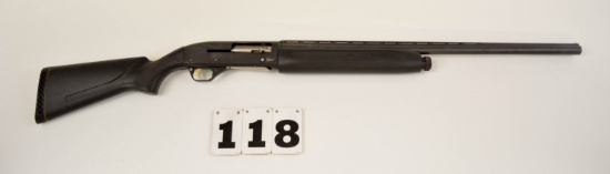 Baikal 153, 12-Ga. 3 1/2-In. Semi-Auto., #0315311592B, black syn stock, no choke tube, 26-In. bbl.