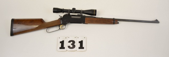 Browning WSM 270 Lever Rifle, #05640MP341, w/clip, w/Leupold Vari X II, 3-9 scope, fair blue and sol