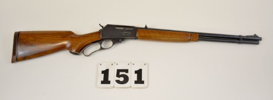 Westernfield M72, 30-30 Lever Carbine,  #697453, Good blue and solid wood, missing bbl clamp