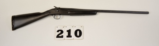 Springfield 944 Series A, 20-Ga. Break Open SS,#R047258, flaking bbl. Blue and painted black stock