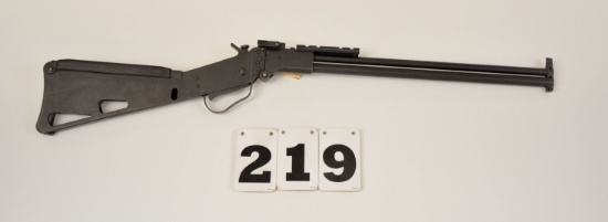 Springfield M6 Scout .22 Hornet/410 O/U, #MC079370, Missing rear sight, has scope base, Nice, Black