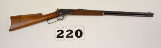 Marlin 92, 32 Rimfire Lever Rifle, #393118, Oct. bbl., Orig. sights, exc original wood, carrying 75%