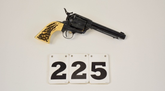Hawes Firearms Co. JP Sauer and Sons, Montana Marshal .22 LR SA Rev., #4169412, w/Holster, Faux Stag