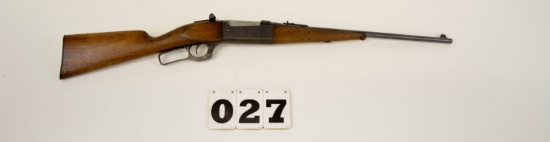 Savage 99, 30-30 Lever Rifle, #270896, Lyman peep sight, appears to have orig. open sights, solid sa