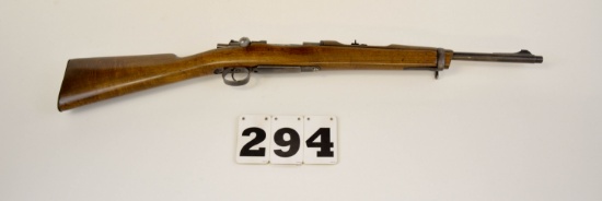 Chilian Mauser 95 Sporterized, Caliber Unknown, #C3960, w/Wms Open Sights