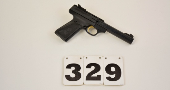 Browning Buck Mark .22 LR Semi-Auto. Pistol, #655NX11072, w/2 clips and hard case, as new