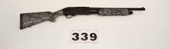 Weatherby Reaper PA-08, 12-Ga. Pump, #TP078760, 19-In. plain bbl. w/box, as new