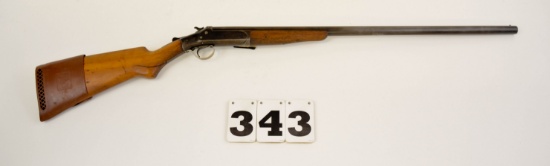 Northwestern Arms Co. Break-Open SS 12-Ga., #2203, 30-In. plain bbl, poor wood
