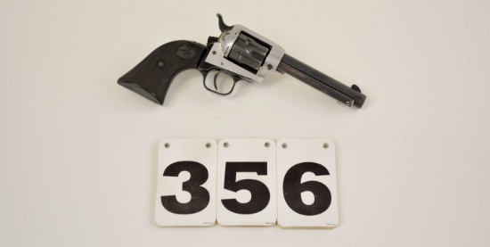 Colt Frontier Scout .22 LR SA Rev., #29753F, some holster wear at muzzle, ill-fitting after market g