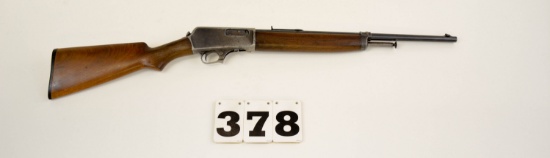 Winchester 1907 SL, 351 SL Semi-Auto., #29088, w/clip, thinning blue, cracked foreend, solid buttsto