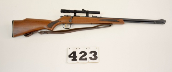 Marlin 783, .22 Mag.Bolt, #20707055, Tasco 4x scope, sling, tube feed, very strong blue and wood
