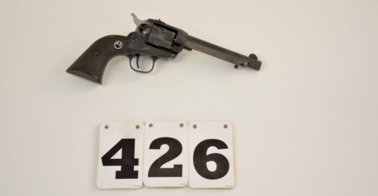 Ruger Single Six .22 SA Rev., #144235, Minor holster wear, solid grips, clean