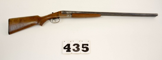 Stevens 5100, 12-Ga. SXS, 30-In. bbls, dbl trigger, Ding underside of R bbl.