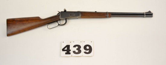 Winchester 94, 30-30 Lever Carbine, #1791936, Redfield receiver sight, good blue w/carry wear at rec