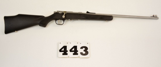 Marlin 882, .22 Win. Mag.Bolt, #00367327, w/clip, Stainless over black synthetic, clean