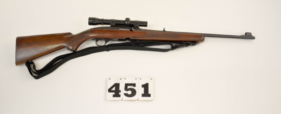 Winchester 100, 308 Win. Semi-Auto., #37226, w/clip, strong bbl. Blue, solid stock w/checkering, Wea