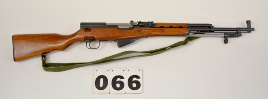 Norinco SKS 7.62x39 MM, #D70915422, w/bayonet and full web sling, exc condition