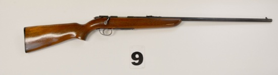 Remington Scoremaster .22 SLLR Bolt, NO MAG., Fair blue, solid wood