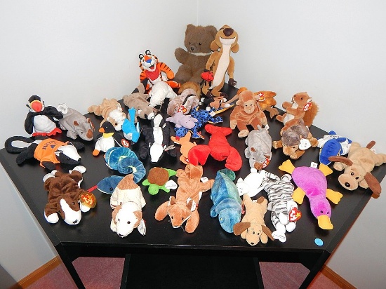 35+ Beanie Babies & Etc.