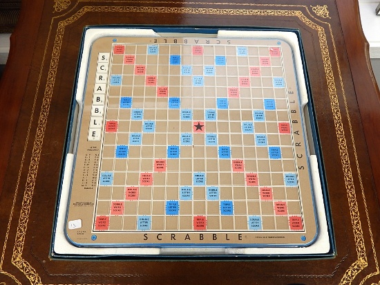 Vintage Deluxe Scrabble Game