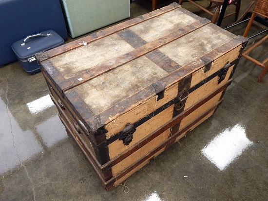 Old Trunk - 23"h X 34¼"w X 20¼"d