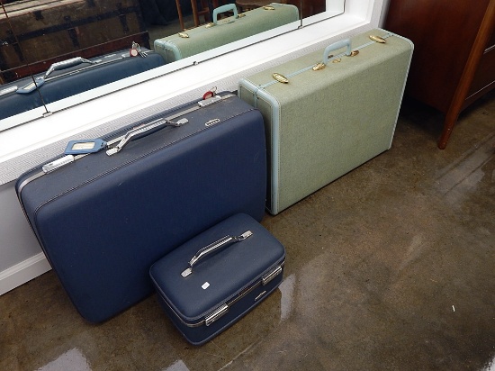 3 Pieces Vintage Luggage